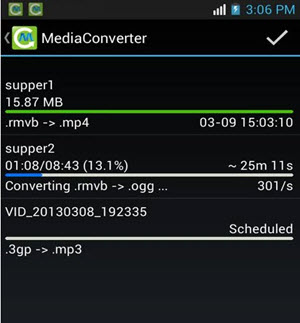 how to convert mp4 to mp3 android