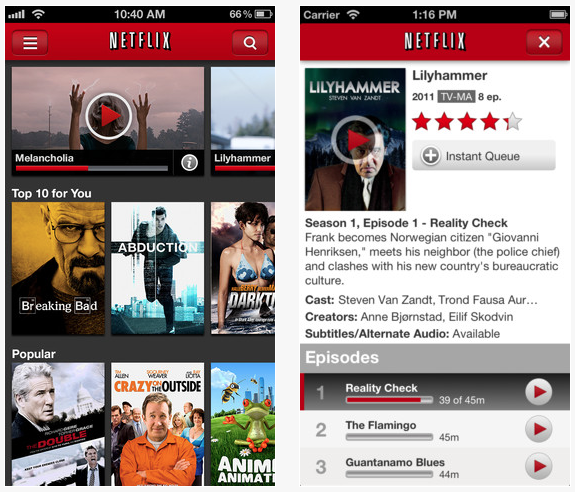 Watch Netflix videos on Android