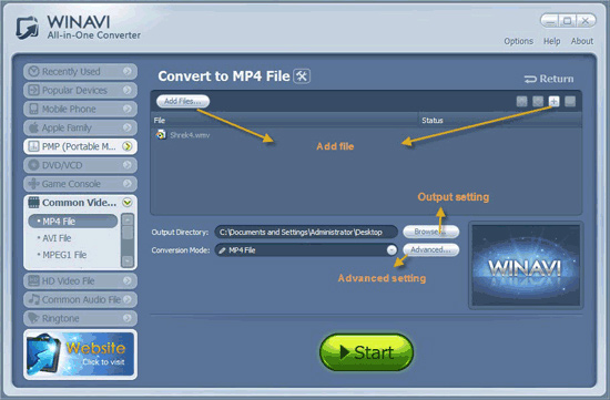 wmv to mp4 converter free download